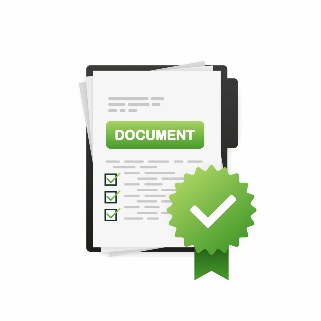 Rapport d'inspection de canalisation avec anomalies cochées et vignette de validation, pour un codage conforme à la NF EN 13508-2